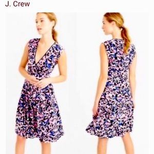 Beautiful J. Crew Floral Print Silk Dress